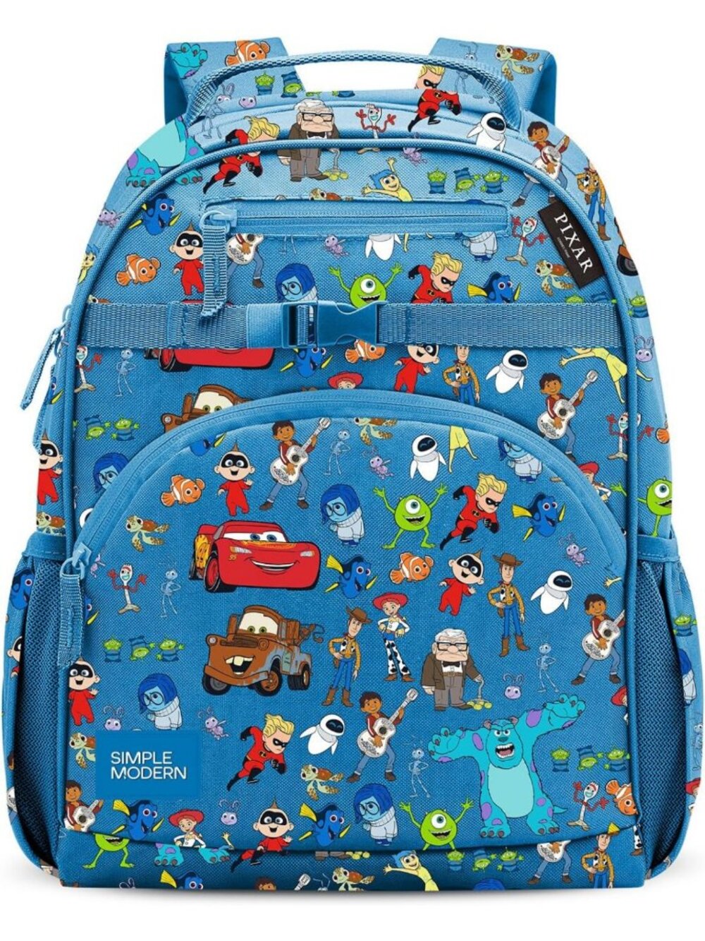 Disney Pixar Kids Backpack for School - 12L, Perfect for Girls & Boys